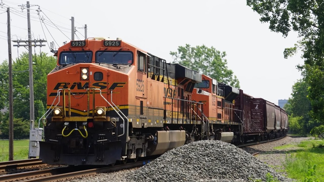Railfanning Elkhart and Mishawaka, IN Day 1 Part 1 (feat BNSF, CN, CPKC, UP, TPLX, NS 8099 and more)