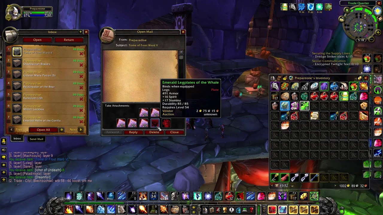WoW Classic TBC Anniversary "INSANE" Scholo DUO !