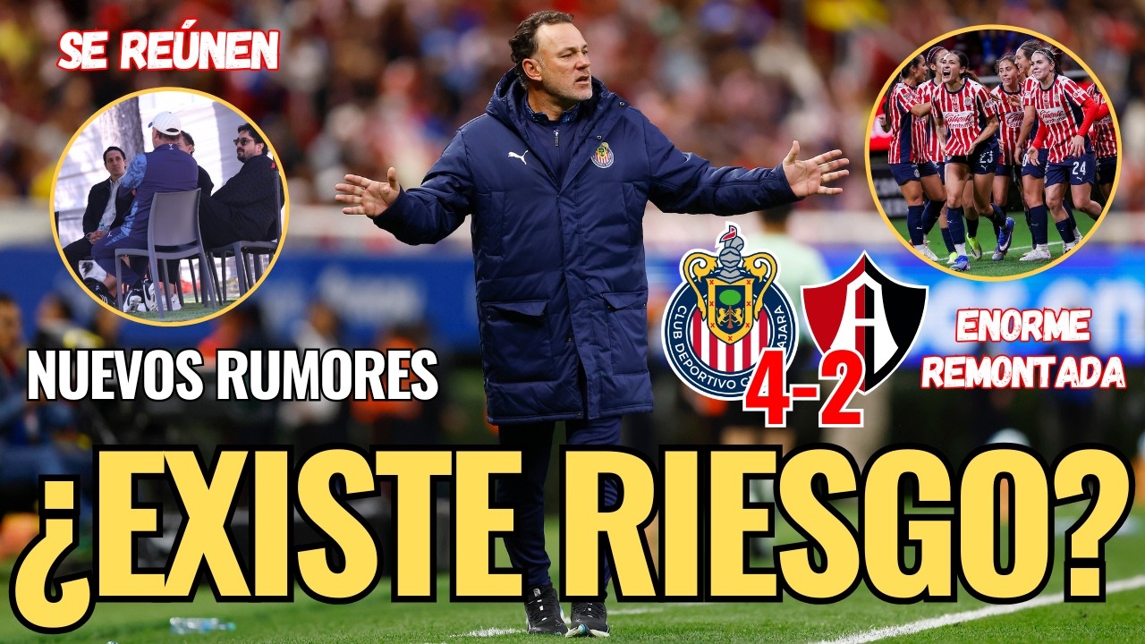🚨 ¡NOTICIAS CHIVAS: ¿Existe algún RIESGO de que MILITO se VAYA? Tremenda REMONTADA del FEMENIL! 🚨