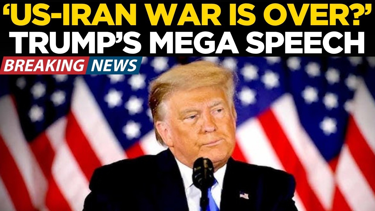 LIVE: Trump Declares Iran War Nearly Over | 'We Are Going to Finish the Job Very Fast' | US-Iran War