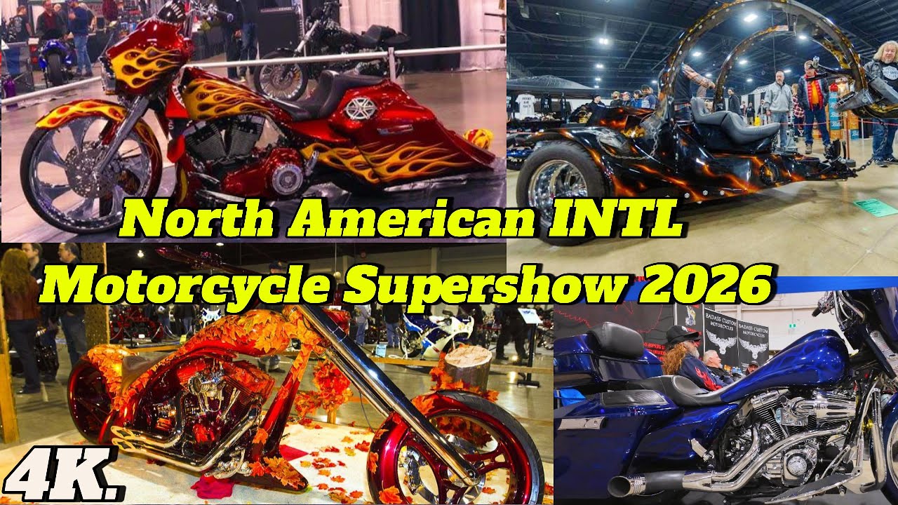 Inside the International North American Bike Show 2026 | Custom Bikes 4K