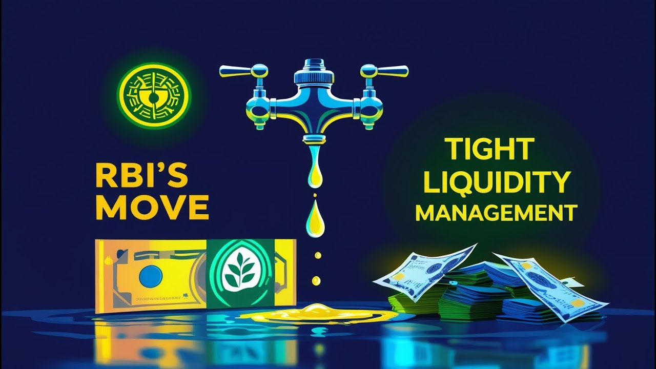 🤔RBI's Tight Liquidity Management