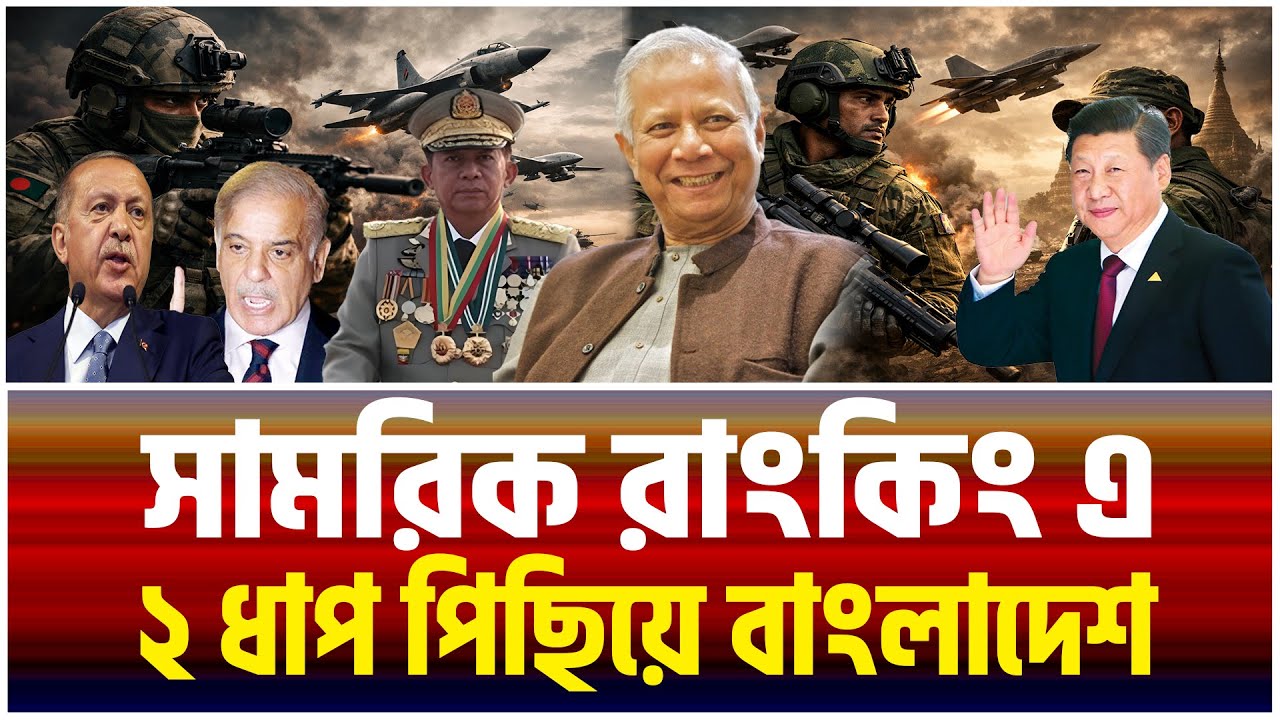 গ্লোবাল ফায়ারপাওয়ার ২০২৬ বাংলাদেশের অবনমন না কি ইনডেক্সের কারচুপি।The Bangladesh Observers।