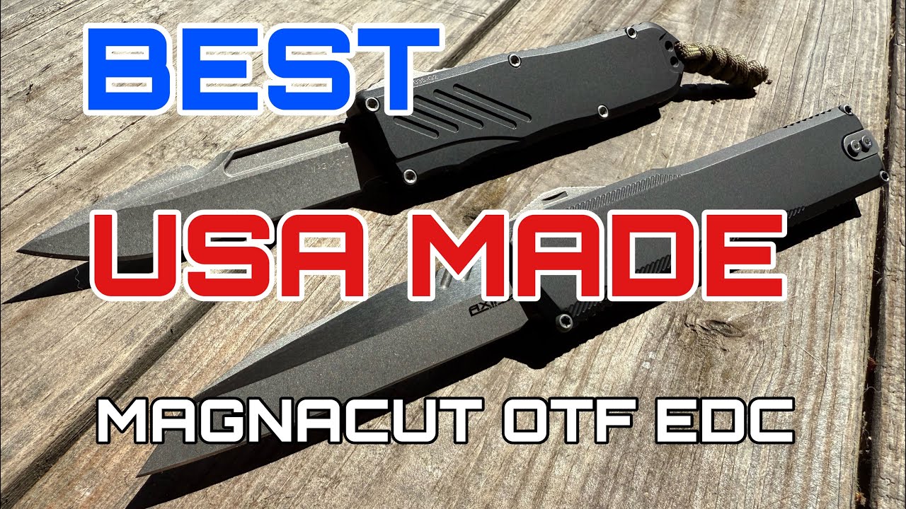 BEST USA MADE EDC MAGNACUT OTF SHOOTOUT - AXIAL vs GUARDIAN TACTICAL