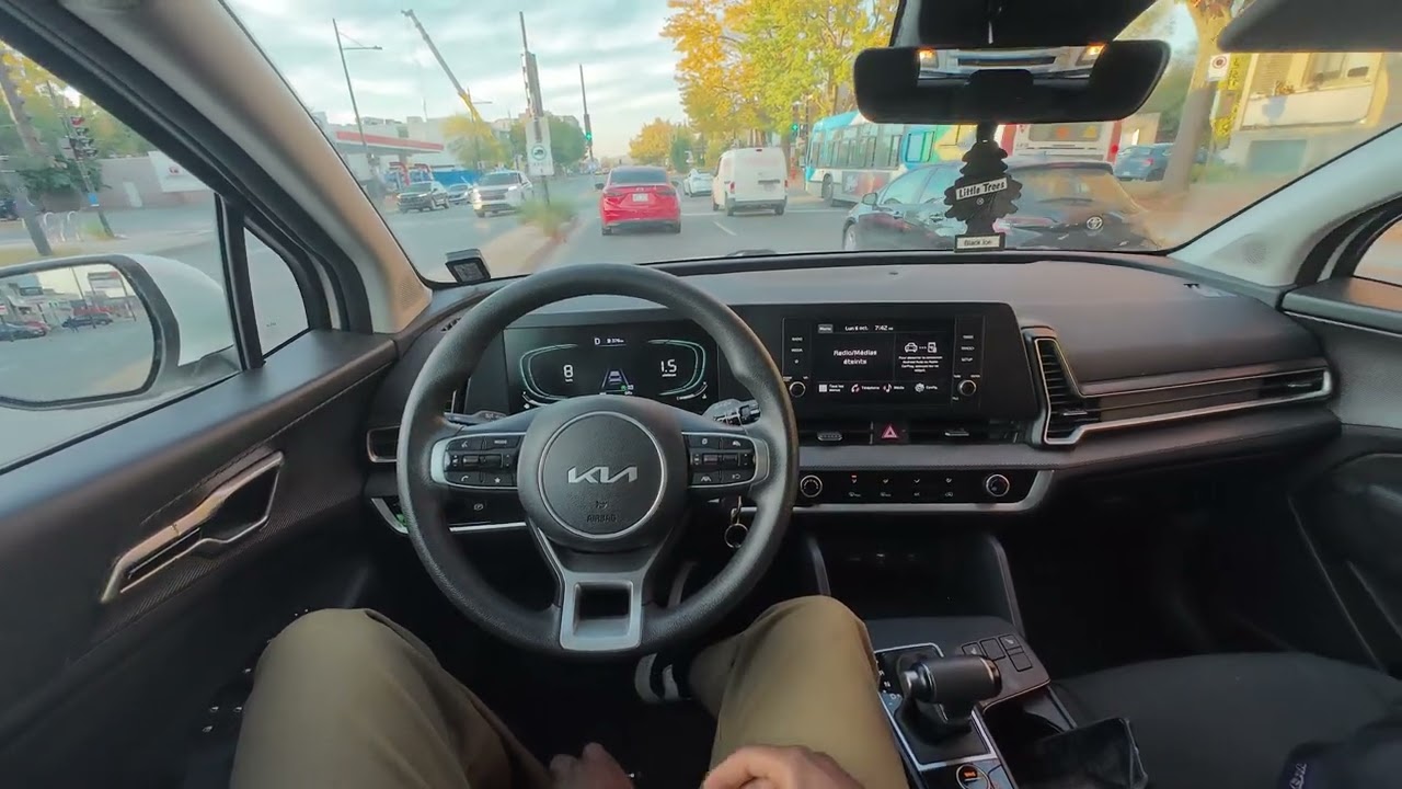 ASMR POV Drive | 2024 Kia Sportage | Morning School Run
