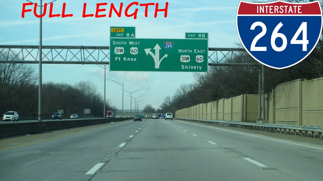 Watterson Expressway (Interstate 264) westbound