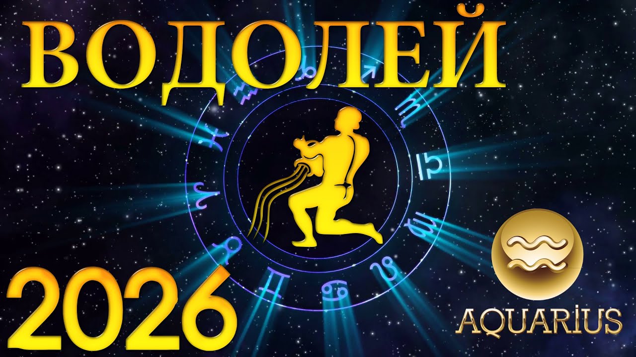 ВОДОЛЕЙ  в  год  ЛОШАДИ  2026 / ГОРОСКОП НА 2026 ГОД