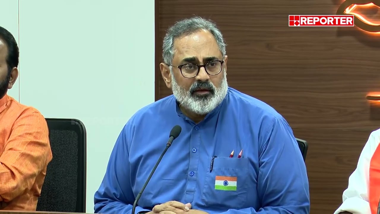 'കെ അജിത്, റോബിൻ  രാധാകൃഷ്ണന്‍ എന്നിവരെ BJP യിലേക്ക് സ്വാഗതം ചെയ്യുന്നു'; രാജീവ് ചന്ദ്രശേഖര്‍