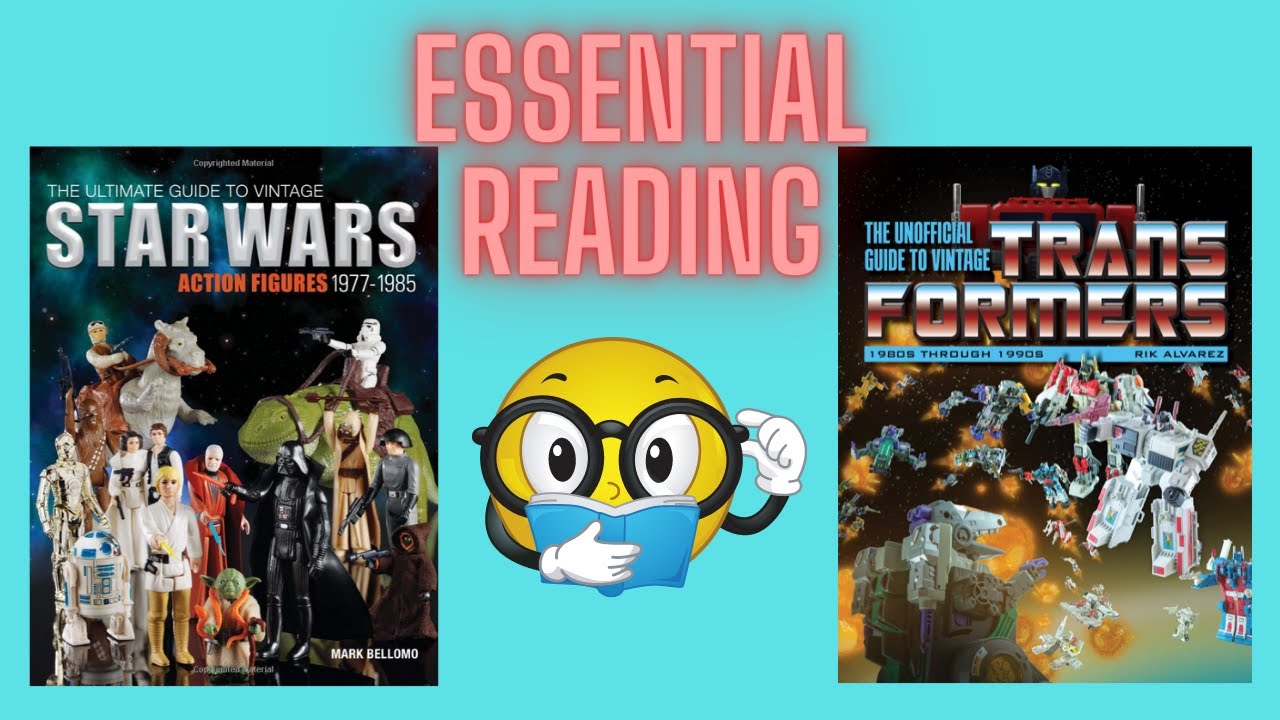 VINTAGE STAR WARS & G1 TRANSFORMERS REFERENCE BOOKS