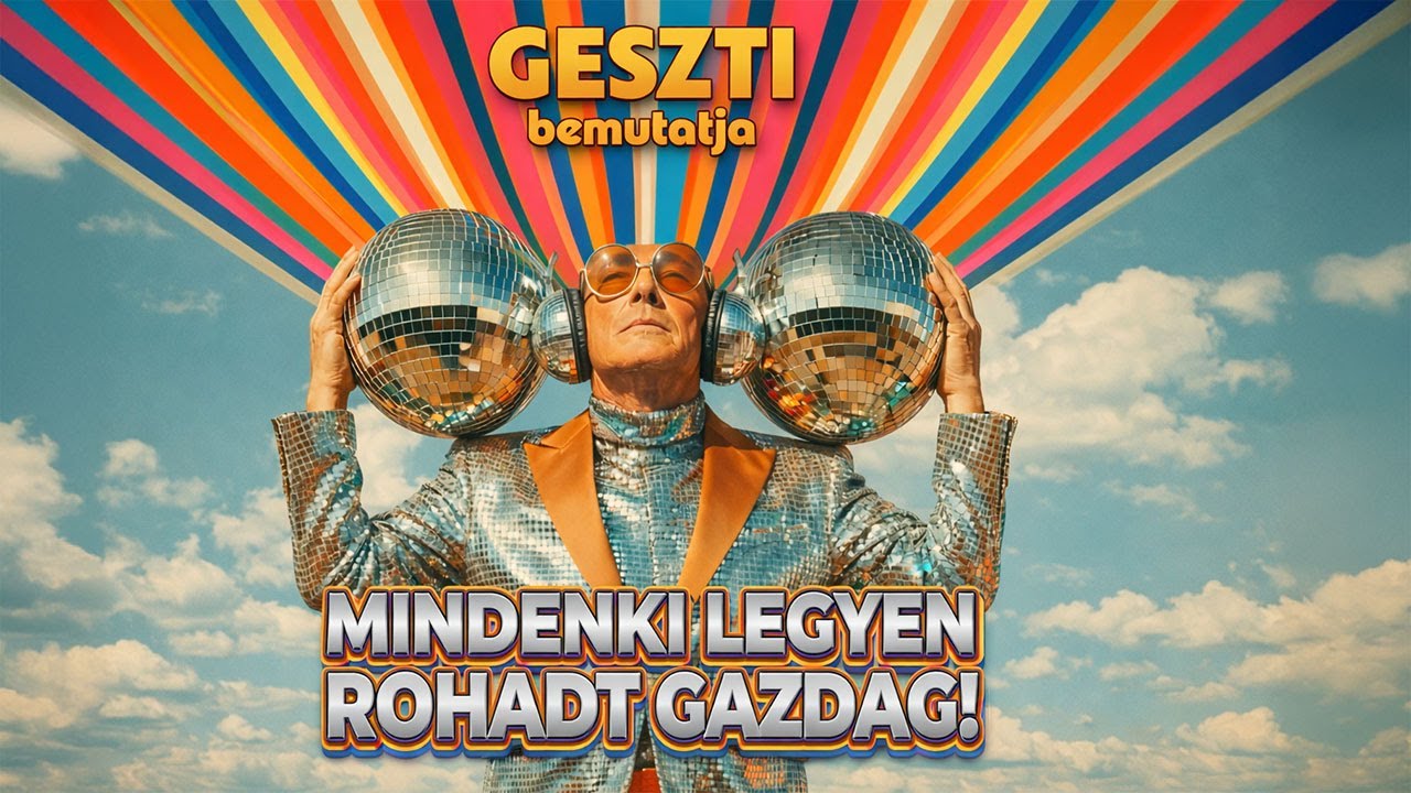 Geszti: Mindenki legyen rohadt gazdag! (Official Music Video)