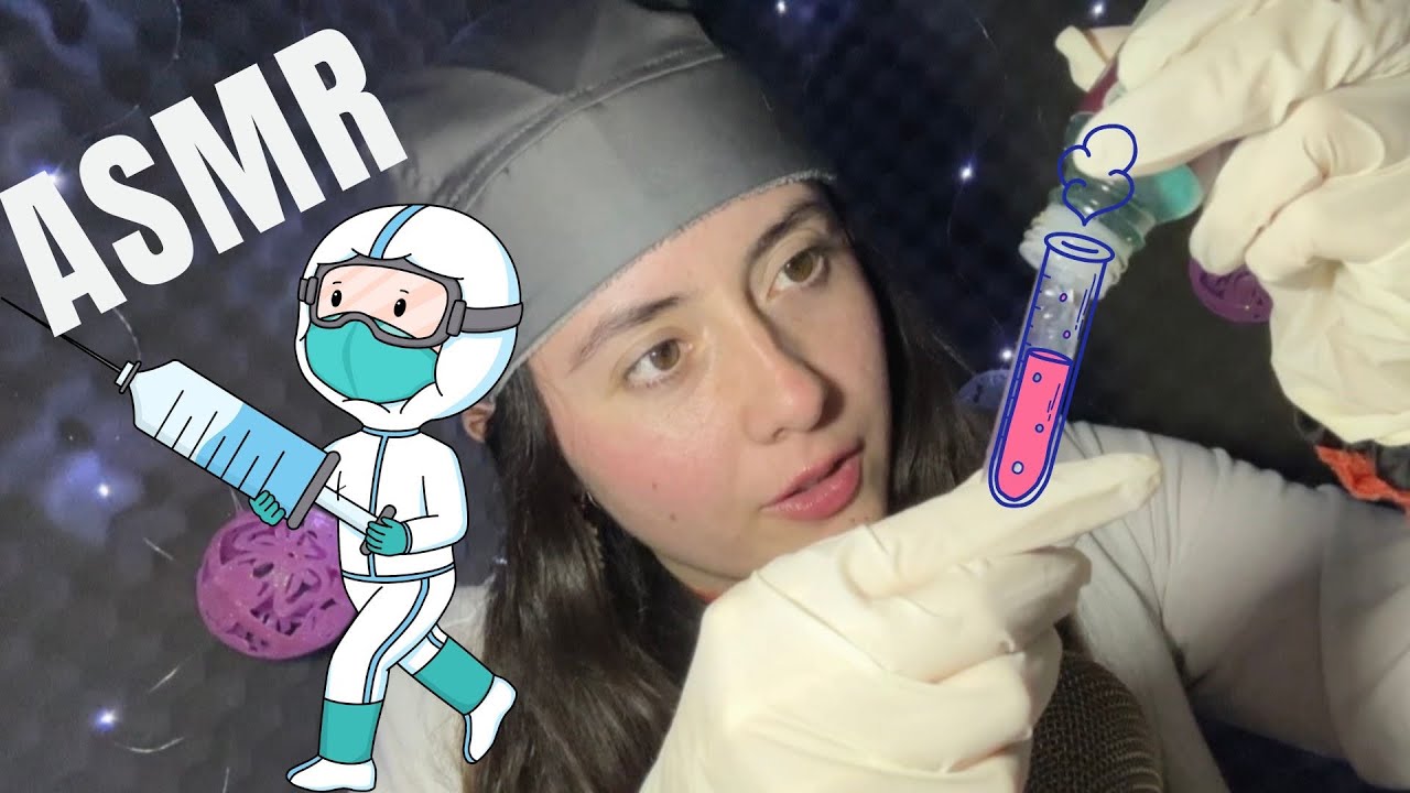 ASMR ENFERMERA MALA ONDA te ATIENDE 💙