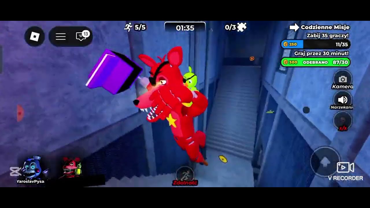 *GRAMY W ANIMATRONIC NIGHT NA ROBLOX)*ODC4
