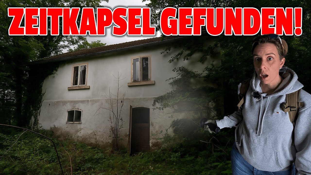 WIR FINDEN MITTEN IM WALD DIESES HAUS! SIE SOLLTE EIN NEUES LEBEN ANFANGEN!