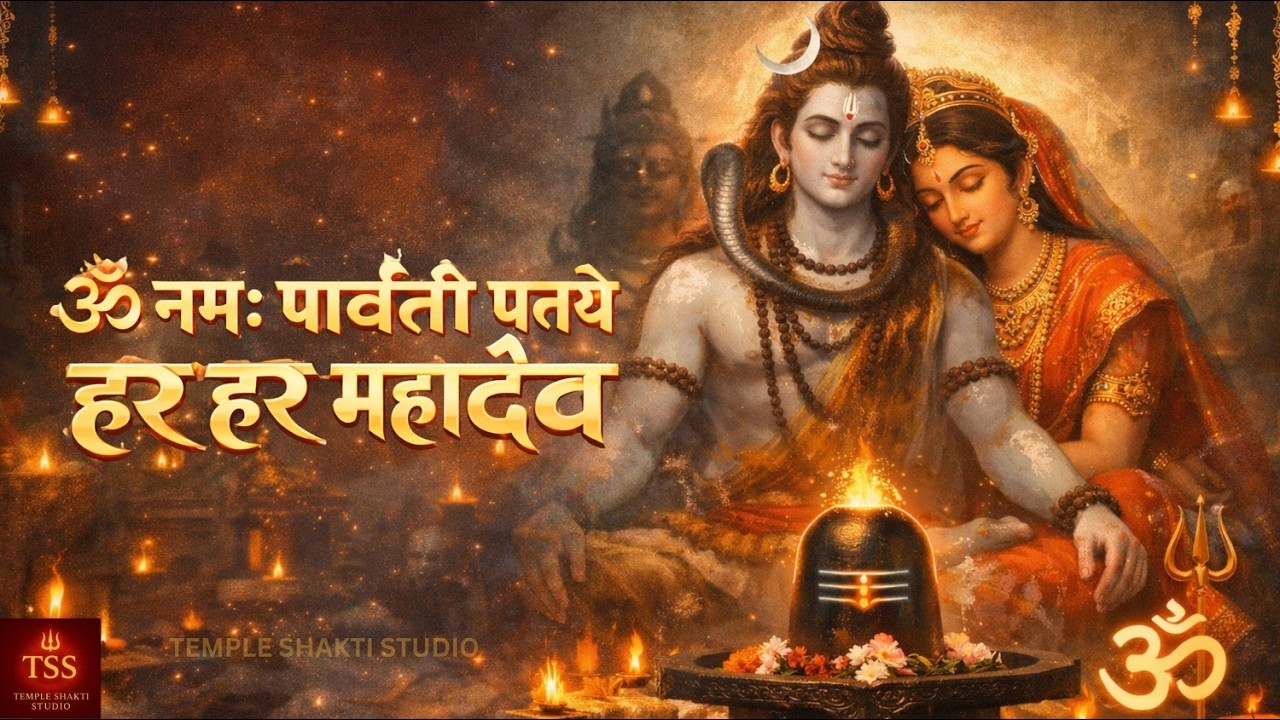Om Namah Parvati Pataye Har Har Mahadev | Powerful Shiva Chant for Peace & Protection
