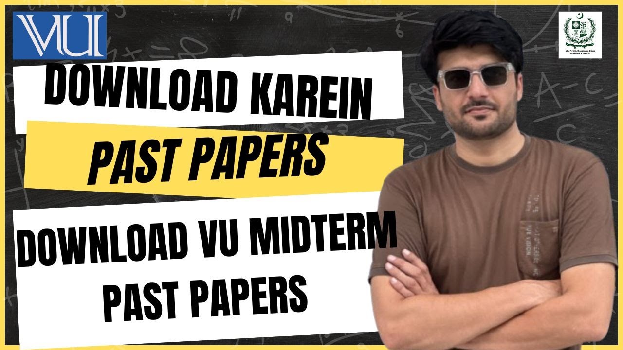 VU Midterm Past Papers | Kaise Download Karein | How to Download VU Midterm Past Papers | Virtual Un