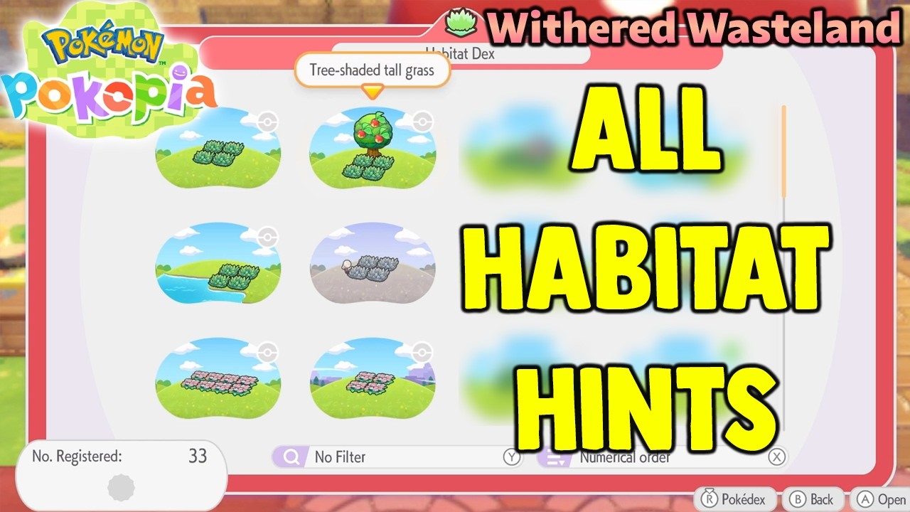 I Bought EVERY Pokopia Habitat Hint in the First Area so You Don't Have to (Withered Wasteland)