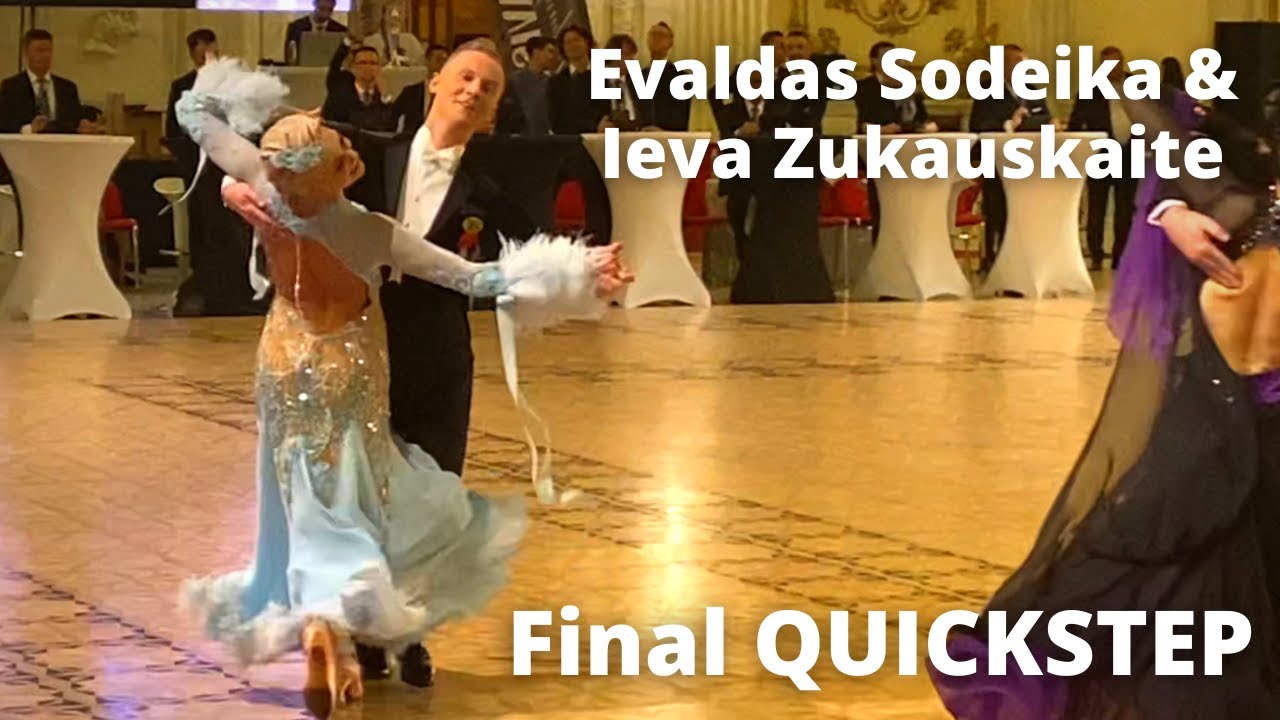 Evaldas Sodeika & Ieva Zukauskaite | Quickstep | Final European Championship 2022
