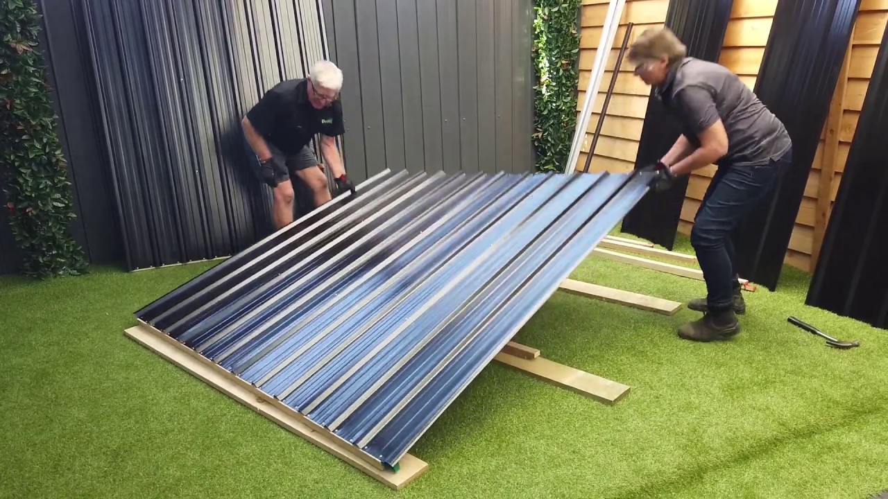 Semi Timber Frame Shed Assembly Video