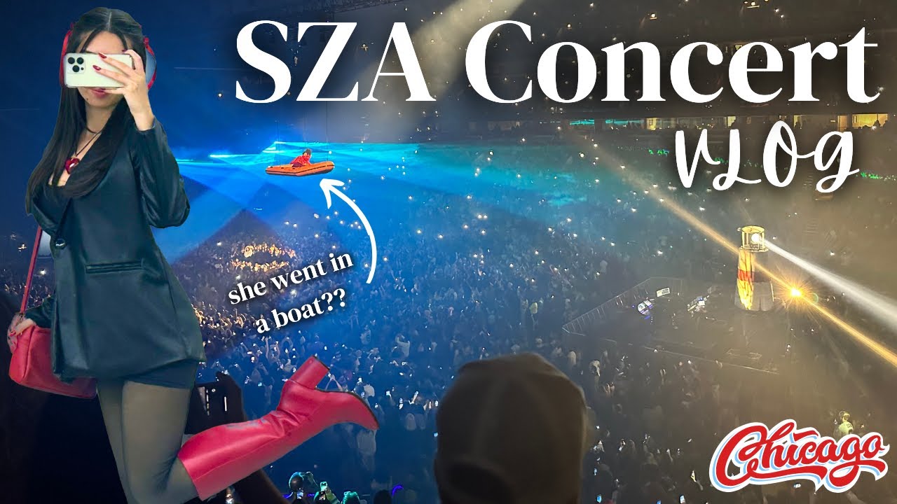 SZA Concert Vlog ♡ Chicago 10/10/2023