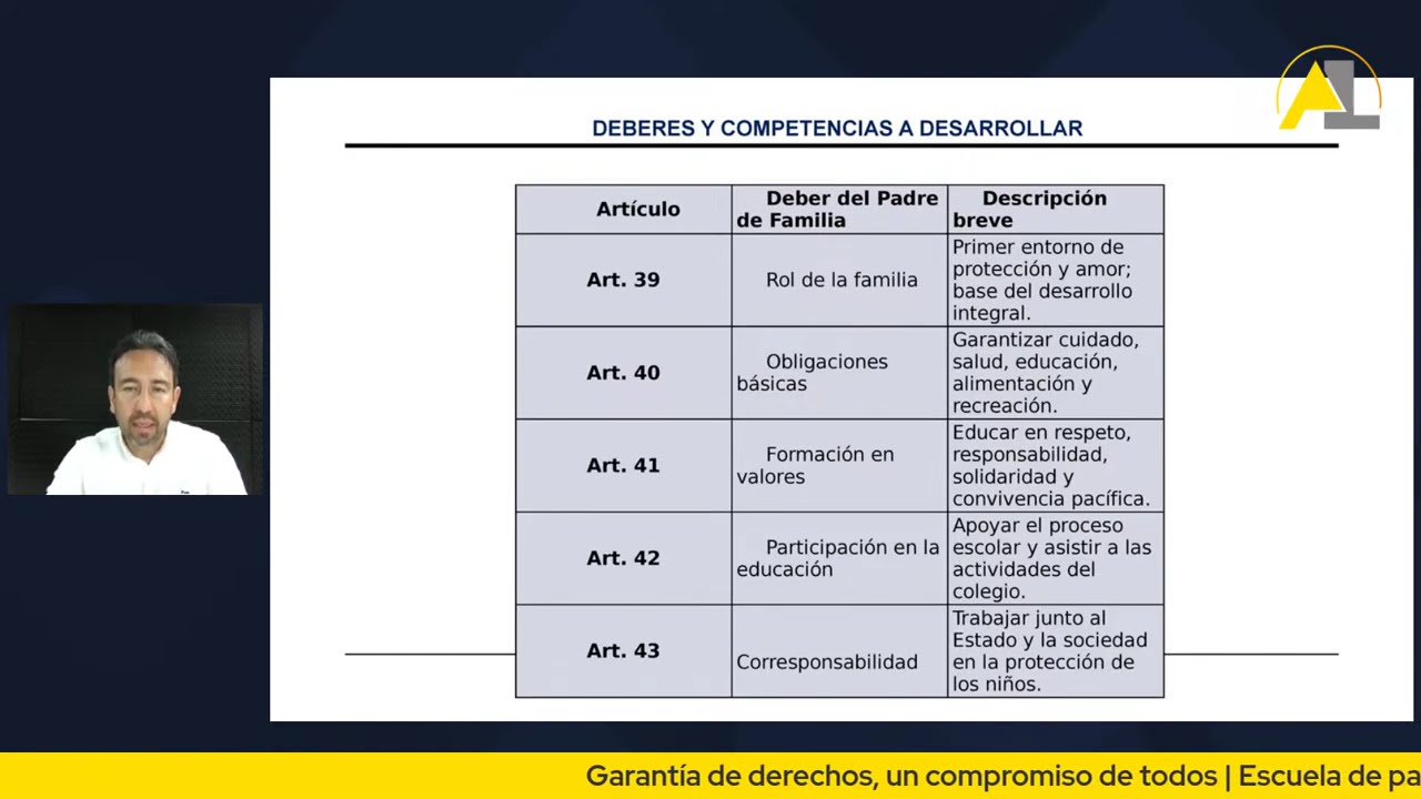 Garantía de Derechos: Un compromiso de todos