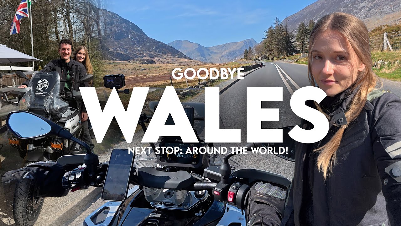 Goodbye Wales: Final Ride On BMW R1300 GSA Before Our RTW Motorcycle Adventure [RTW PREP E8]