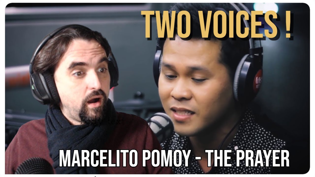 Marcelito Pomoy - The Prayer (Celine Dion and Andrea Bocelli) - REACTION FR