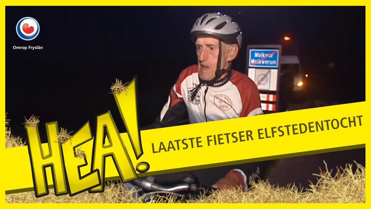 HEA! De laatste fietser Elfstedentocht
