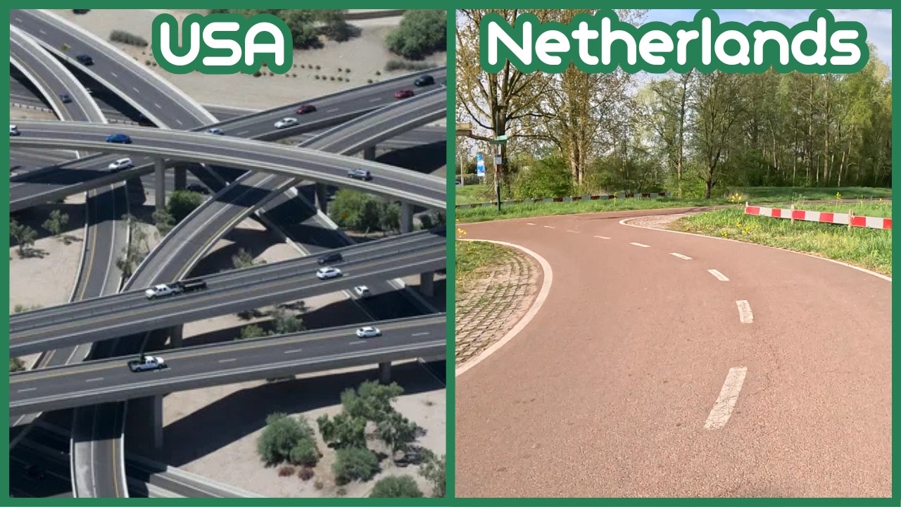 Cycling between two Dutch cities is perfectly safe!