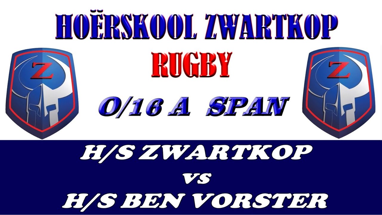 ZWARTKOP RUGBY - 06 AUGUSTUS 2022