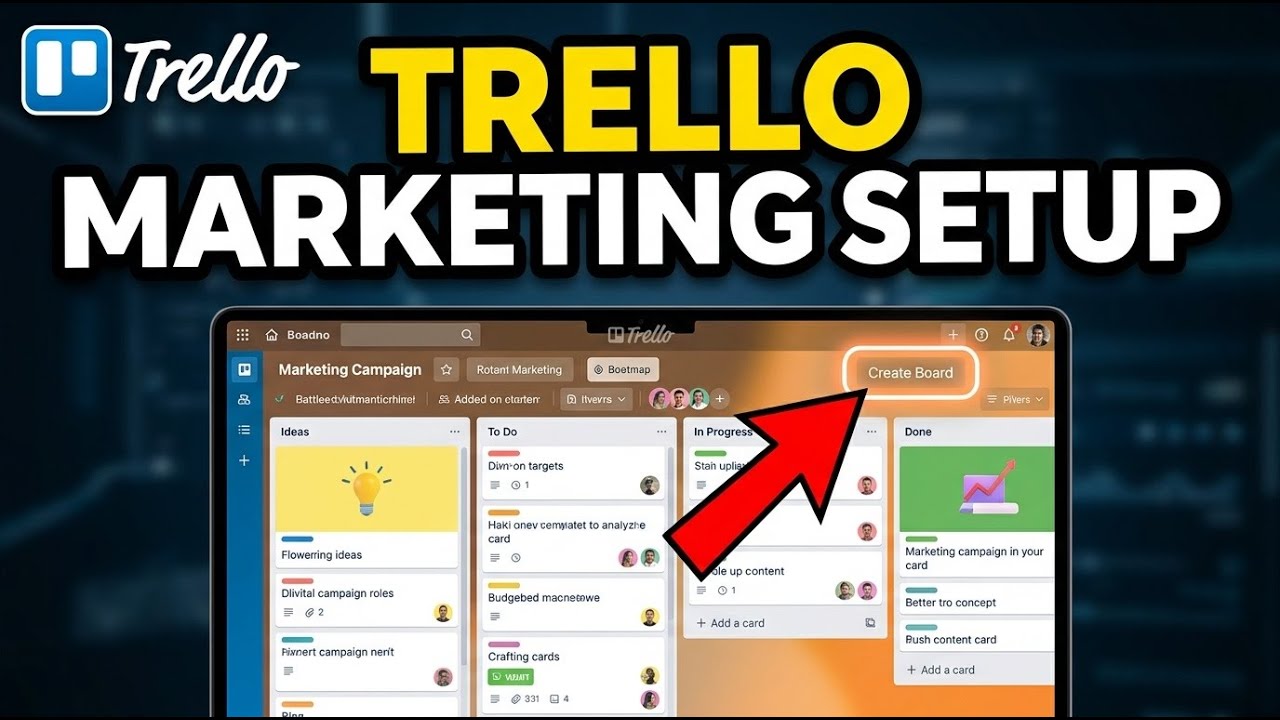Как настроить Trello для маркетинговых кампаний &mdash; простое руководство