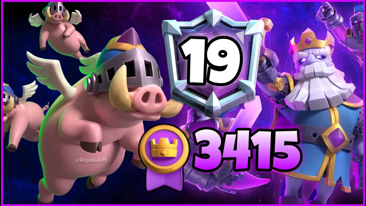 3415🥇with Royal Hogs Evolutiuon Deck.!