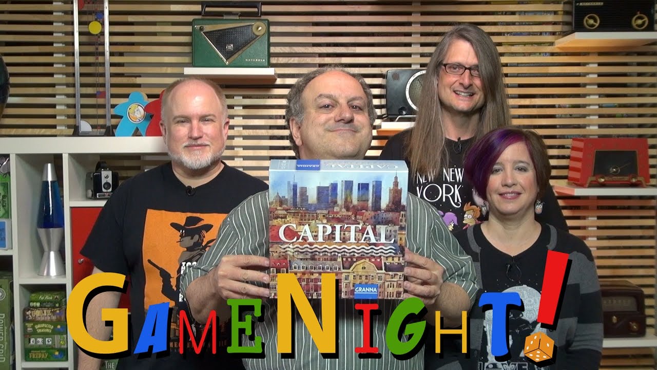 Capital - GameNight! Se4 Ep31- How to Play and Playthrough