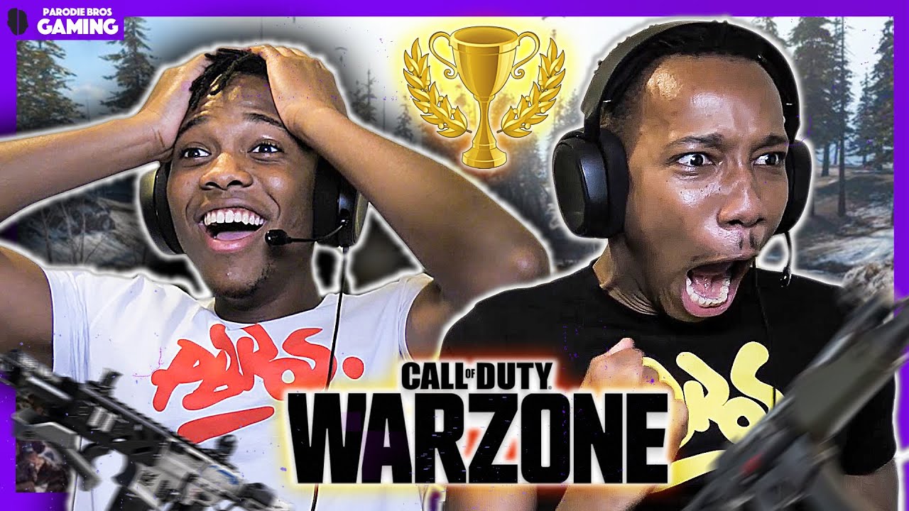 Premier TOP 1 sur WARZONE ?? - Les Parodie Bros
