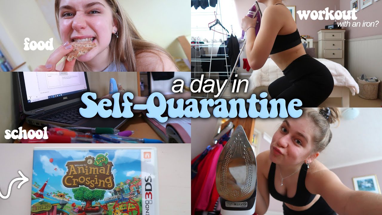 A Day In The Life of Self-Quarantine | EvieEllen