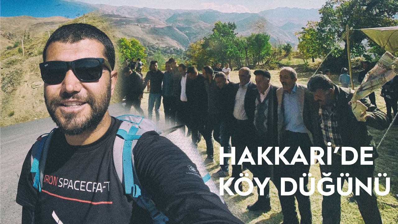 HAKKARİ’de KÖY DÜĞÜNÜ