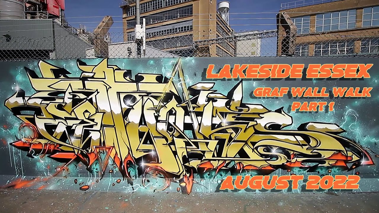 Graffiti Wall Walk - Aug 22 - Part 1 Featuring Shine & Quest Gnasher Brave Astek Skore Reaks & More.