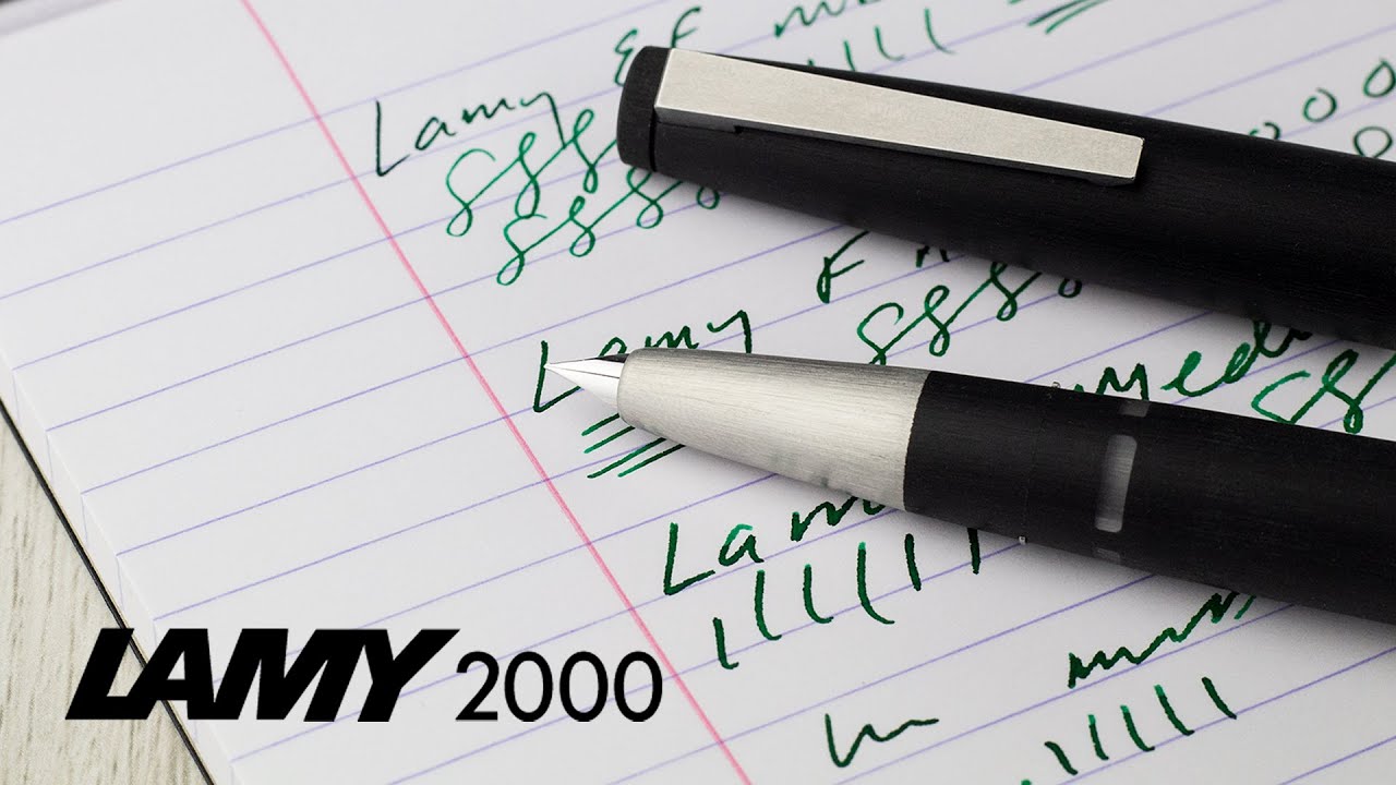 Перьевая ручка LAMY 2000!