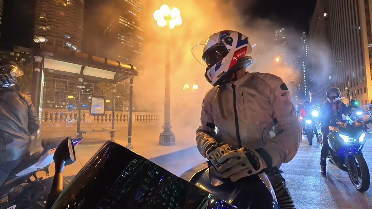 Chicago Downtown by Night