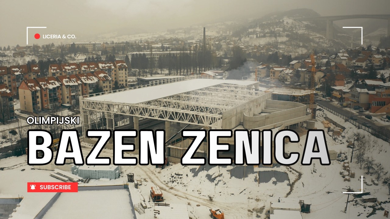 Ekskluzivno: Kako Izgleda Unutrašnjost Bazena u Izgradnji #bazen #zenica #bosnaihercegovina #4kvideo