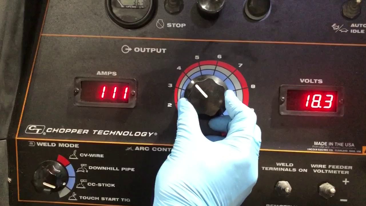 Lincoln Ranger 305G Control Issue
