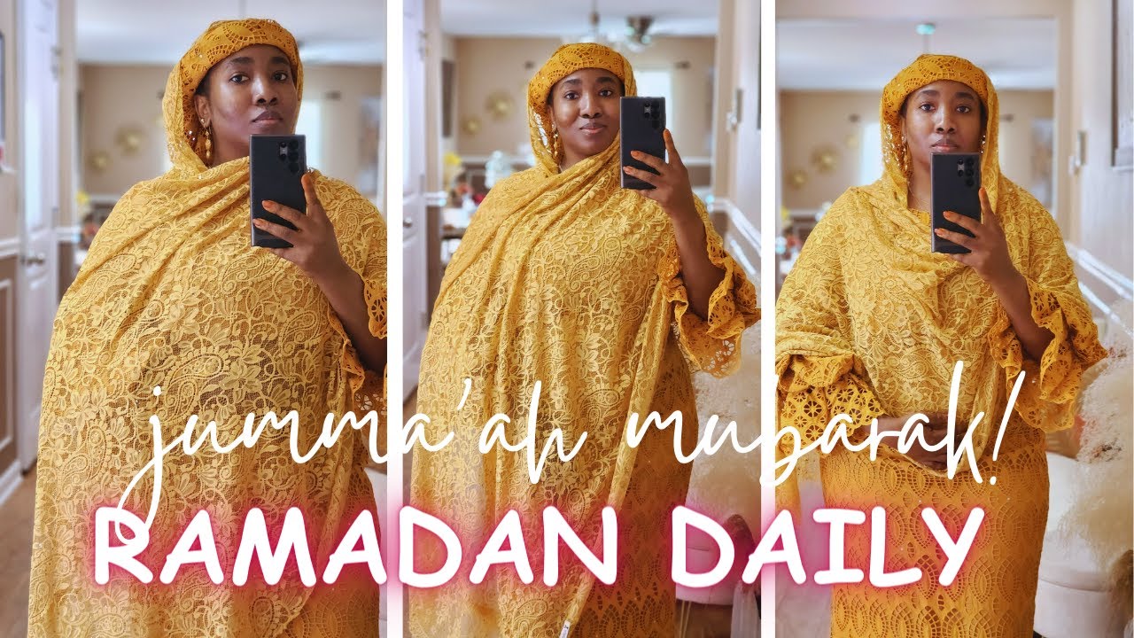 RAMADAN DAILY VLOG: Jumma'ah Mubarak + My 7 Year Old Fasted!  | Jamila Daura