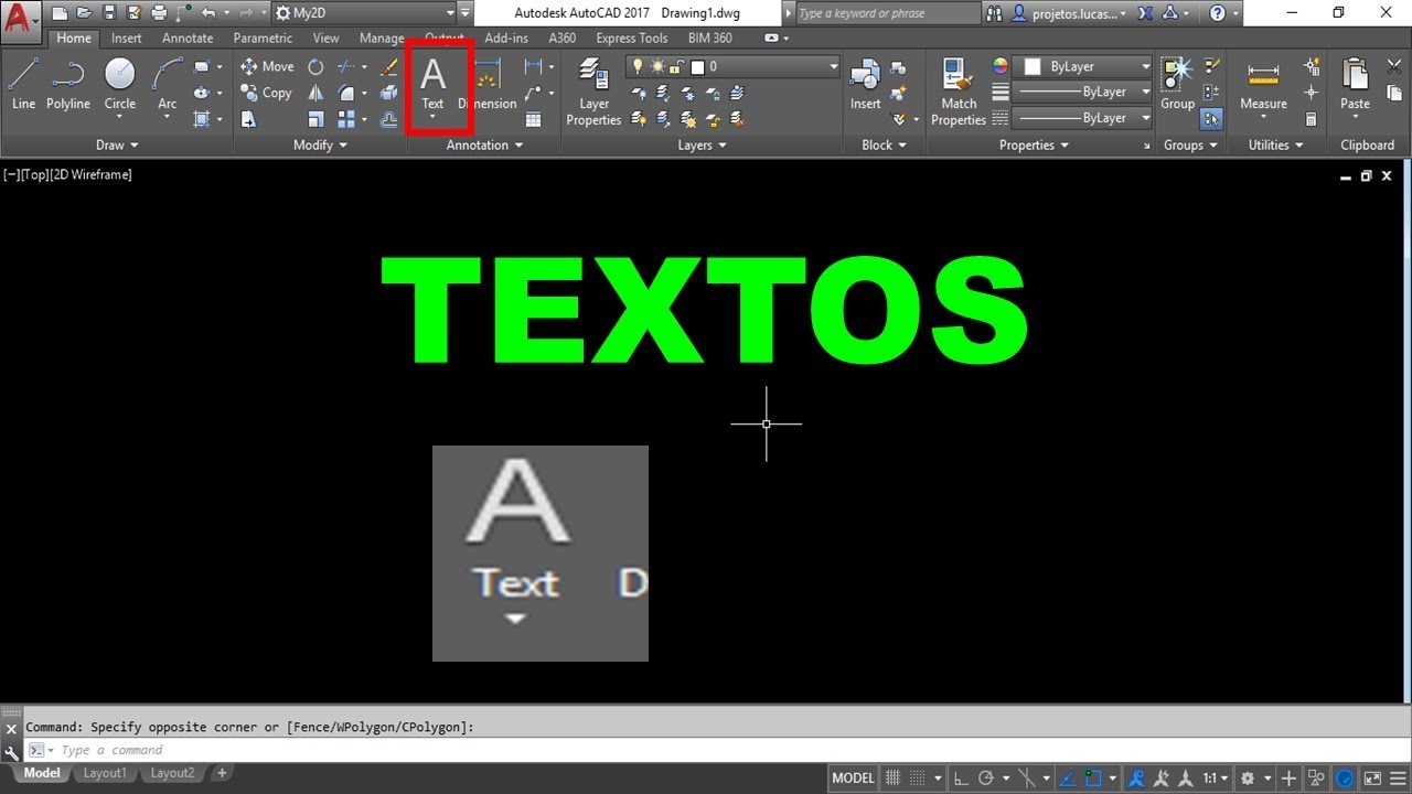 Textos e Formatação no AutoCAD - Dica Rápida 06/10