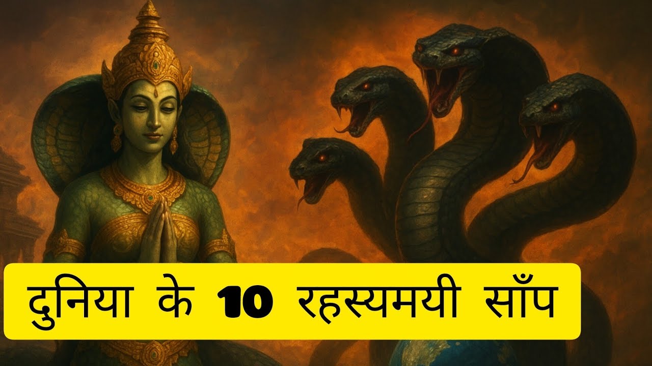 10 Most Mysterious Snakes in the World | Mythology, Legends & Hidden Secrets”“दुनिया के 10 रहस्यमयी