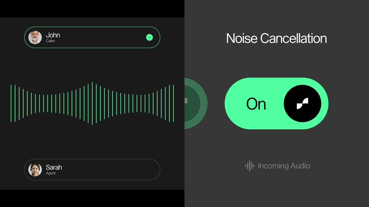 Sanas Noise Cancellation with omni-directional capabilities and speech enhancement.