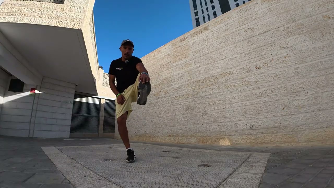 פארקור למתחילים | איך לעשות ריצה על הקיר? wallrun