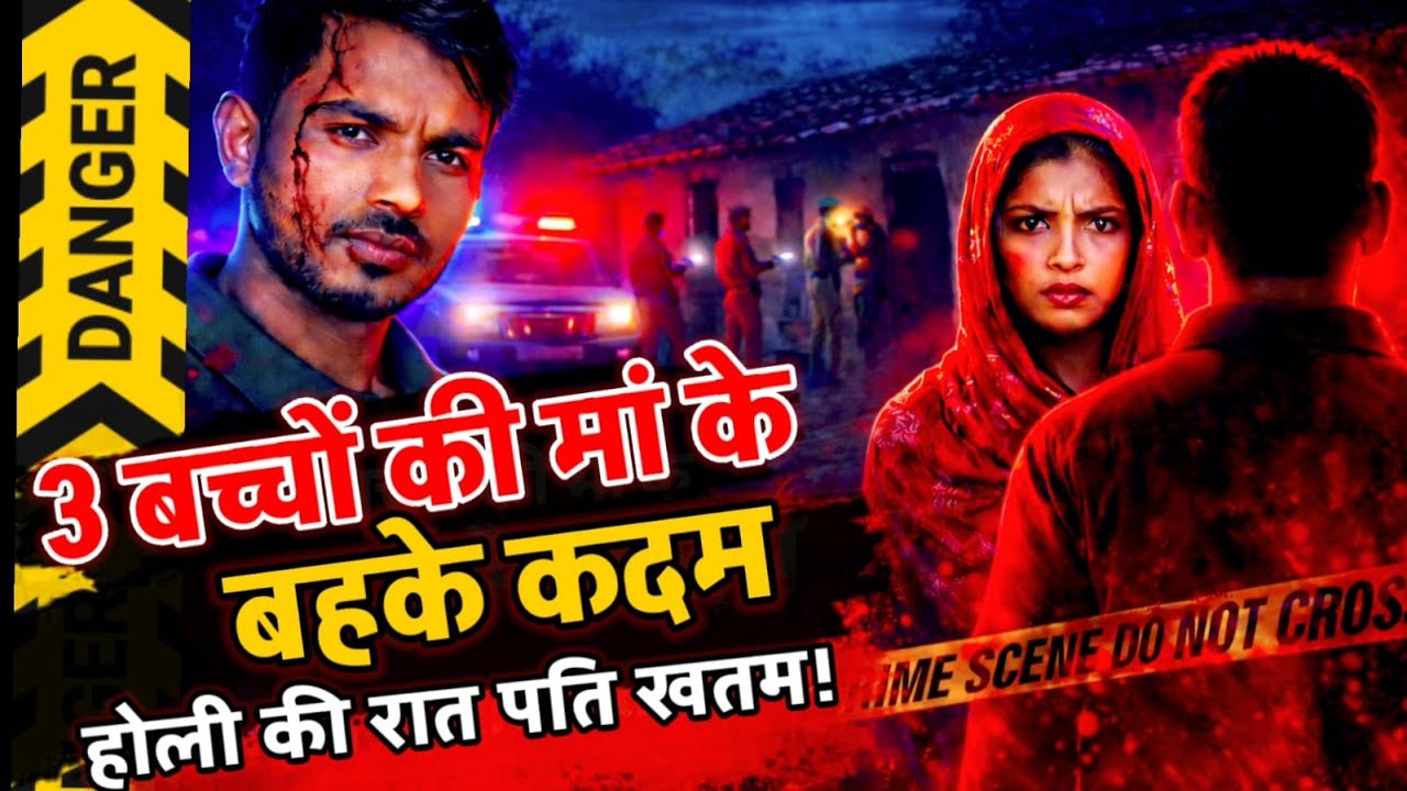Amroha News : 3 बच्चों की मां के बहके कदम... प्रेमी के साथ मिल पति को मार पंखे से टांग दिया