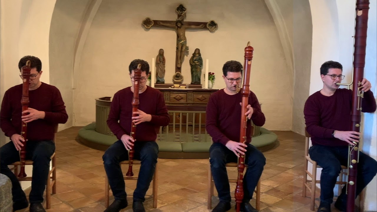 Beethoven 7 - Allegretto (excerpt) for Bass Recorder Consort