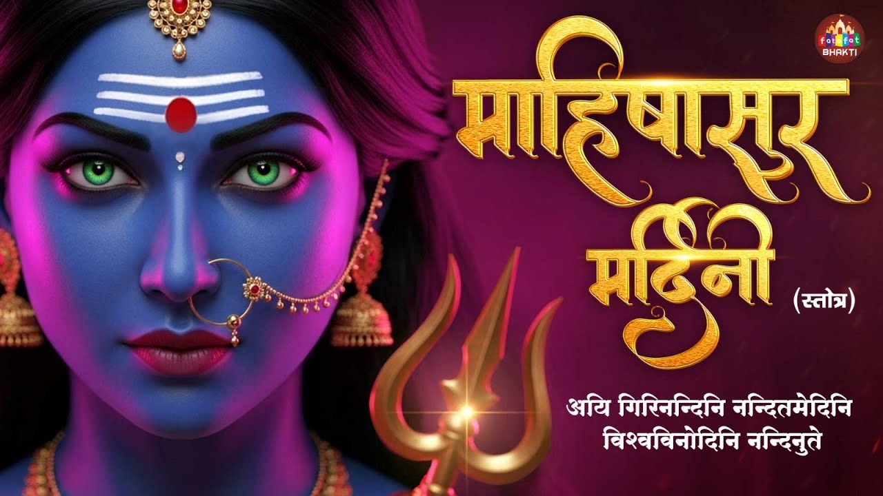 अयि गिरिनन्दिनि, Aigiri Nandini, महिषासुर मर्दिनी स्तोत्र, Mahishasura Mardini Stotram,Mata New Song