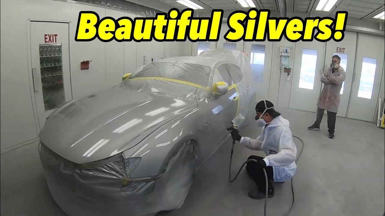 How to Paint Silver with NO STRIPES!