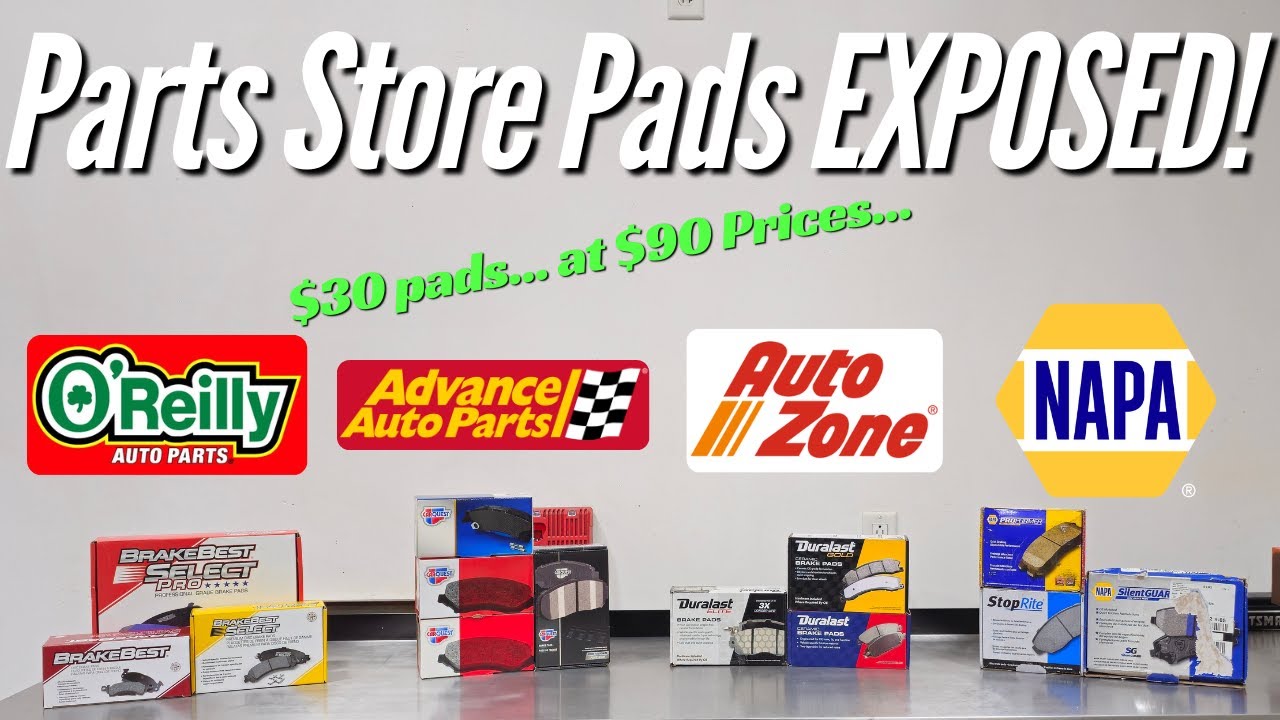 I Tested Every Major Parts Store Brake Pad... You're Being Ripped Off!